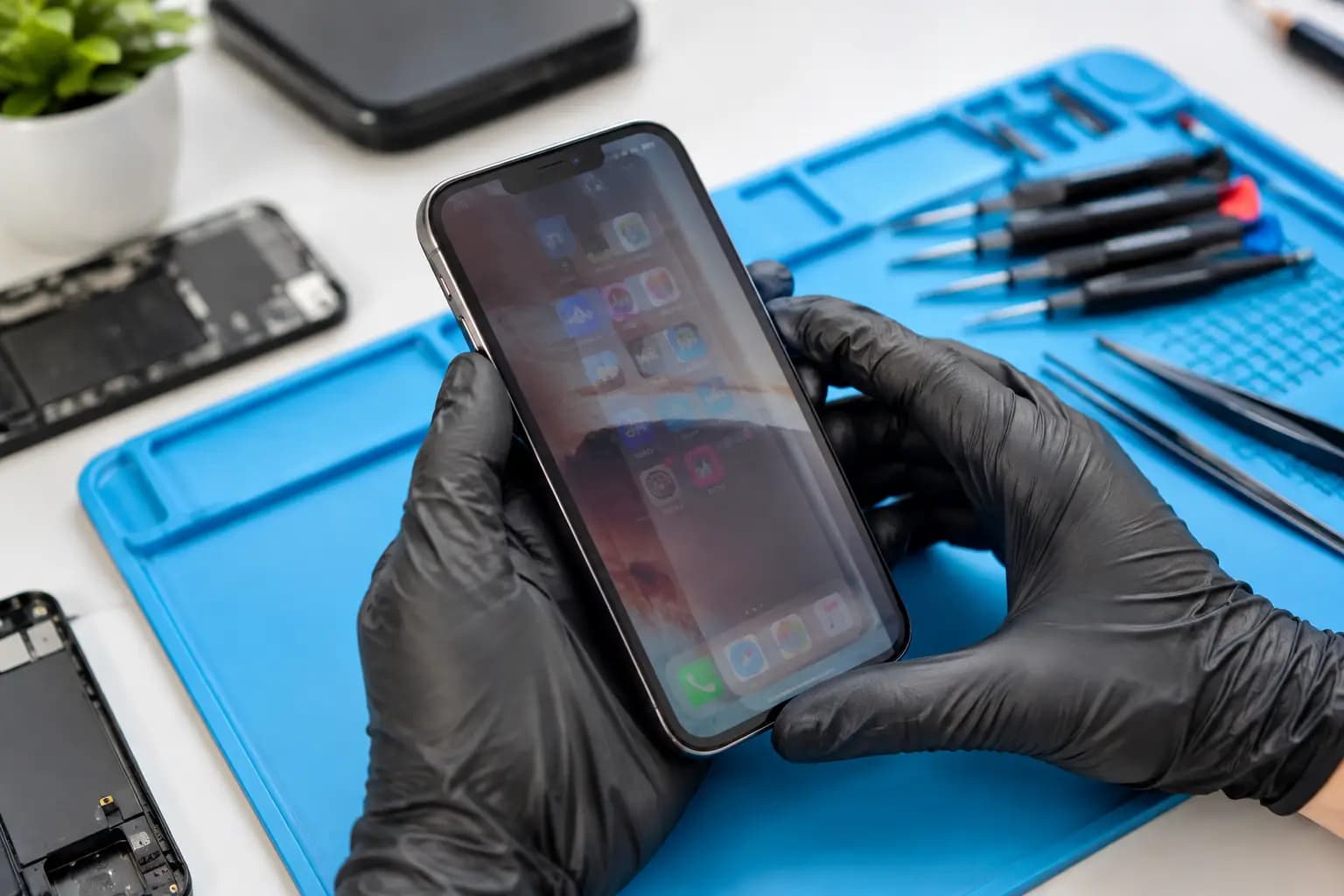 Cómo solucionar pantalla fantasma en celular