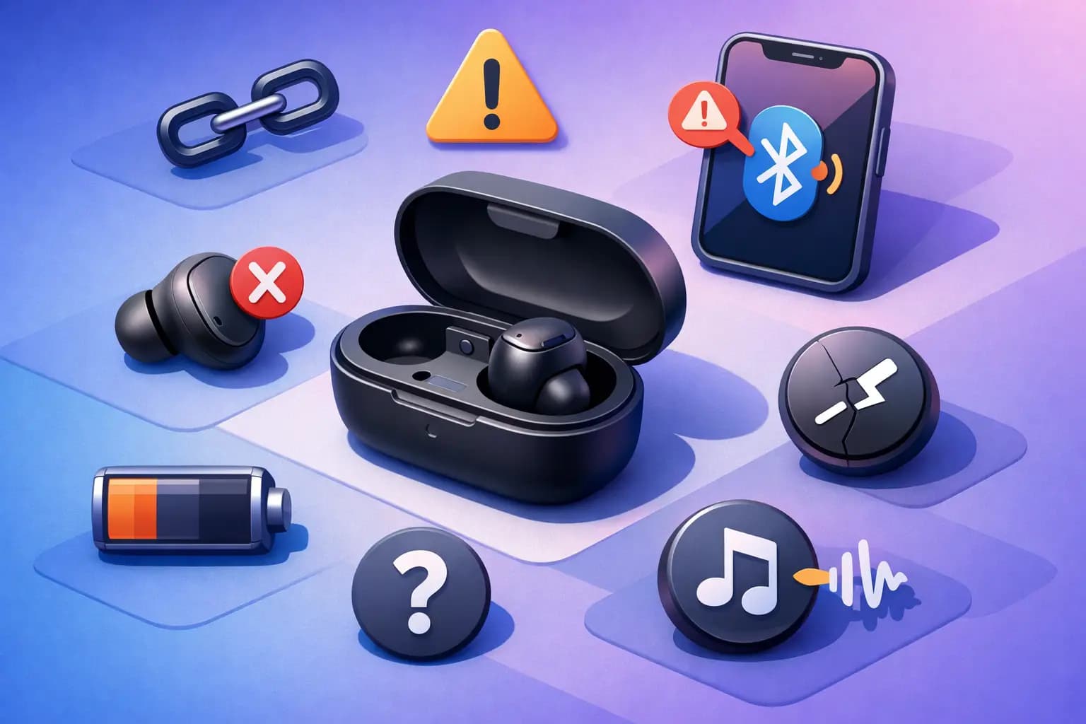 8 fallas comunes en audífonos Bluetooth