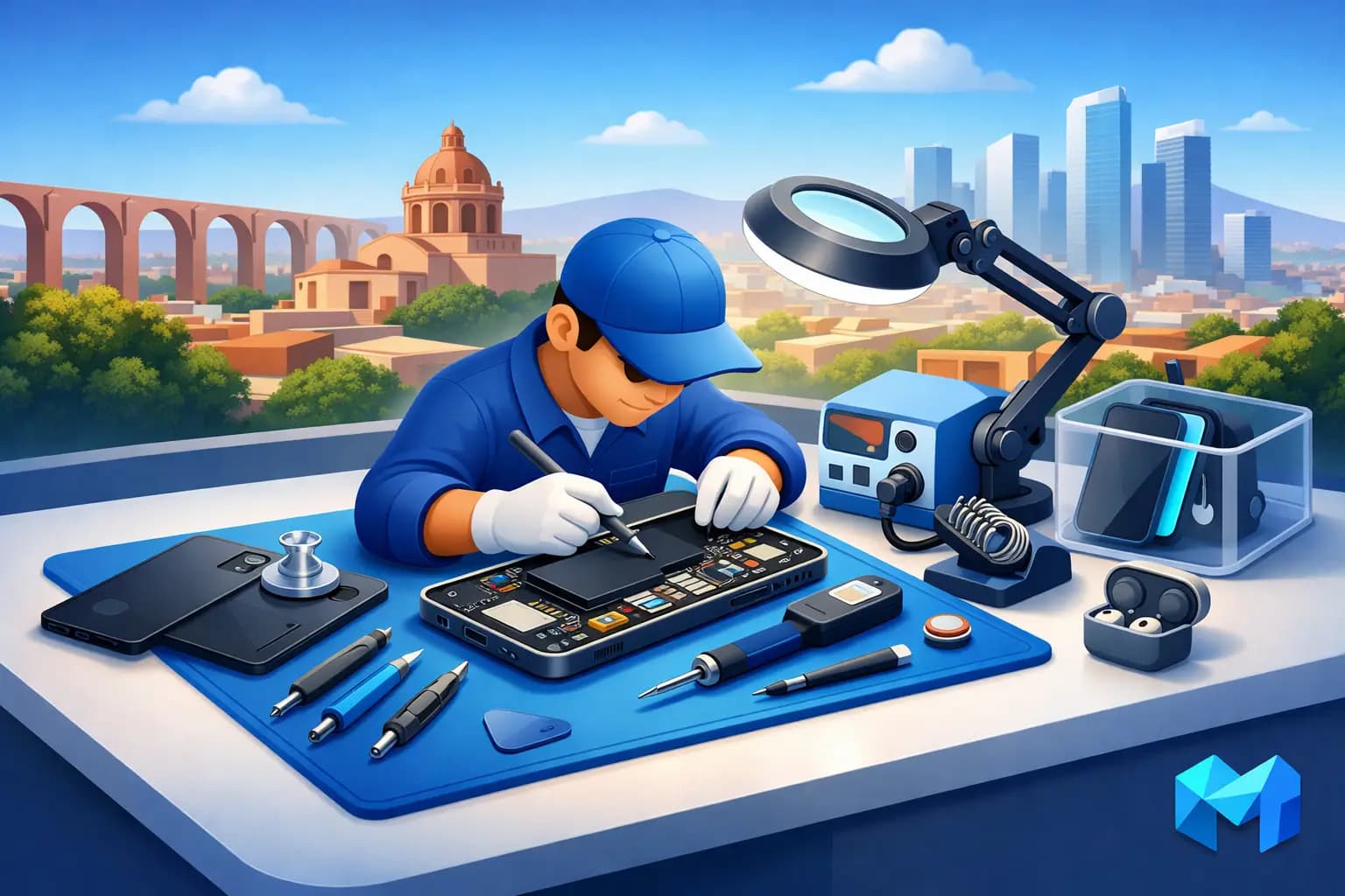 Reparación profesional de celulares en Querétaro