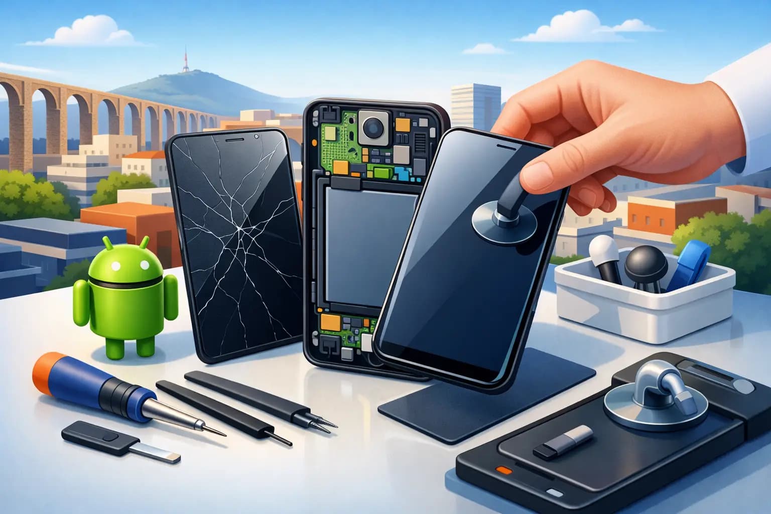Cambio de pantalla Android en Queretaro: qué revisar