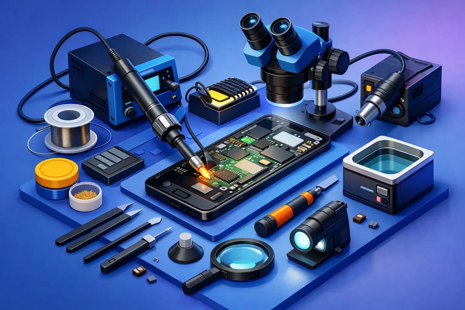 9 mejores herramientas para microsoldadura móvil