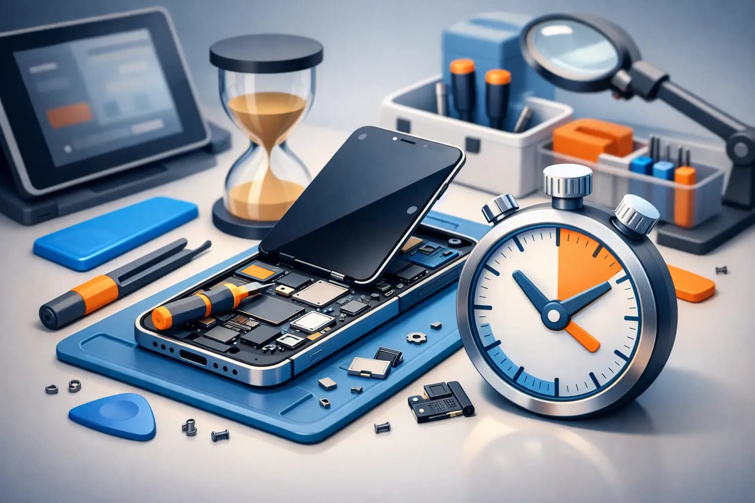 Cuánto tarda reparar un celular