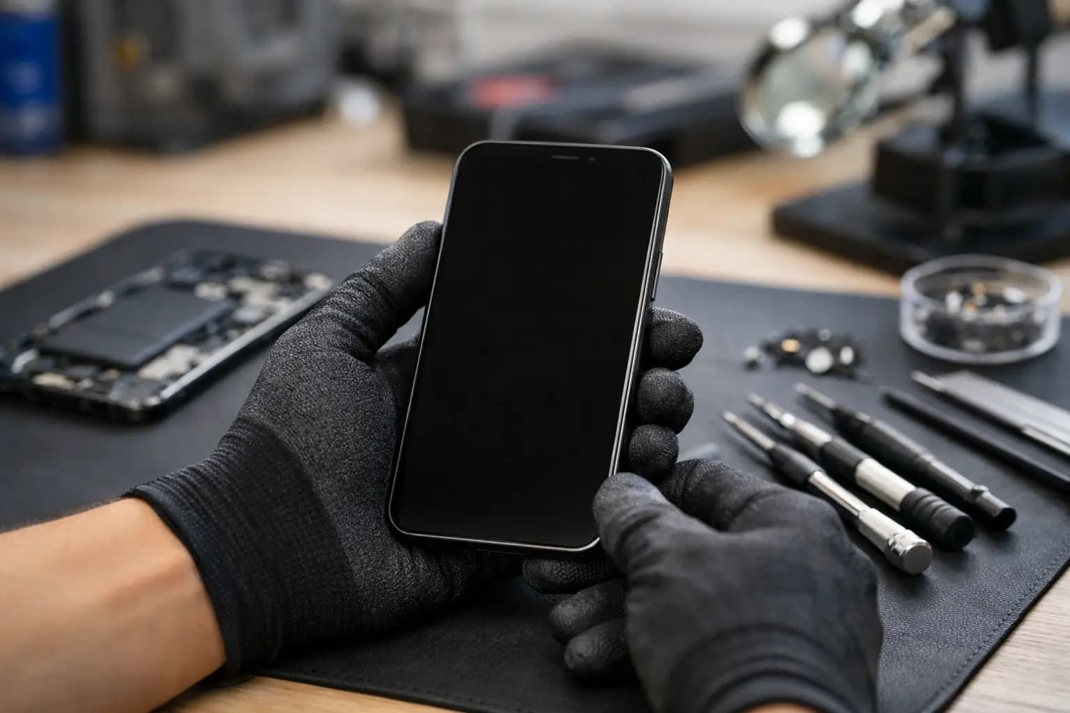 Pantalla negra celular: causas y soluciones