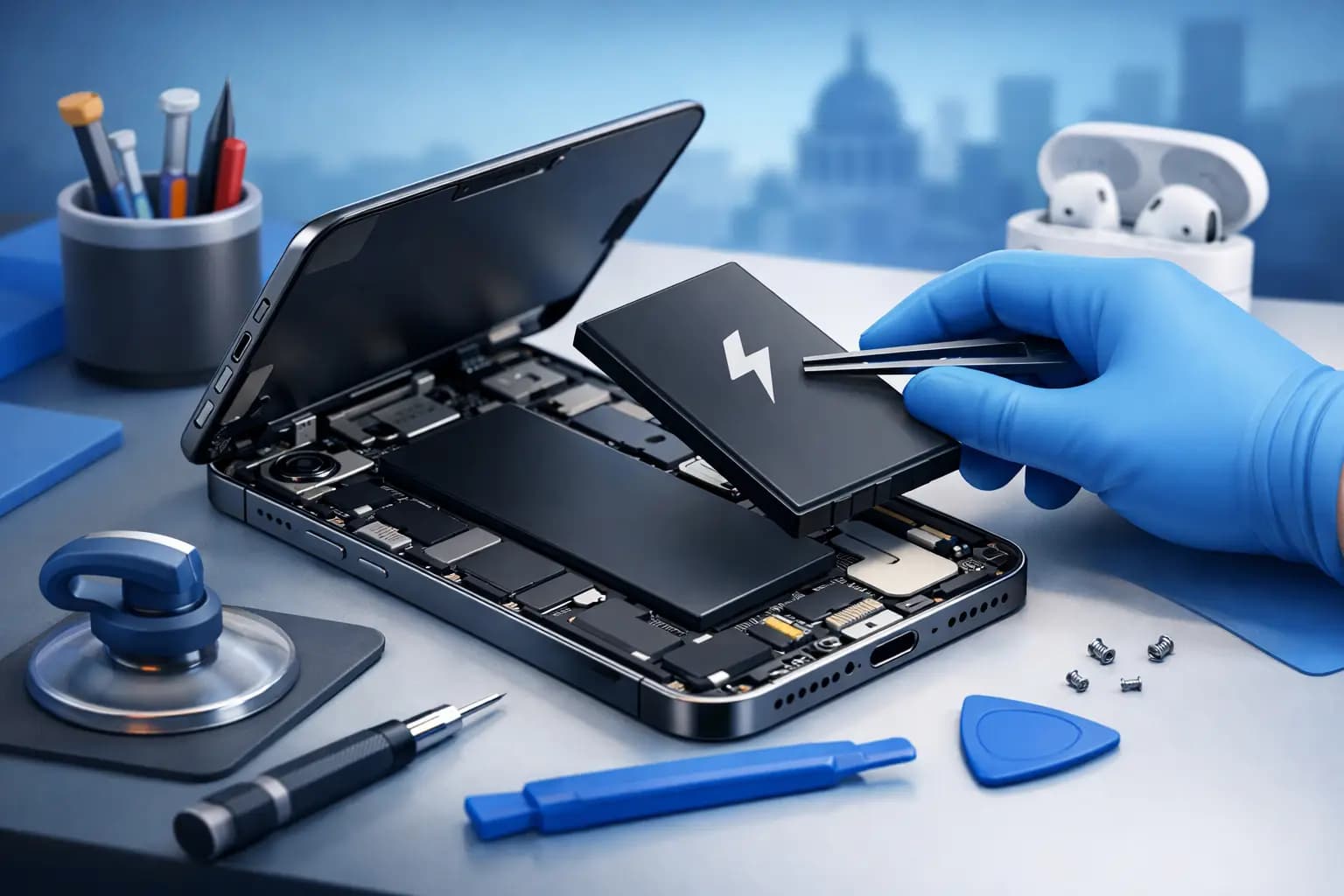 Cambio de batería iPhone CDMX: qué revisar