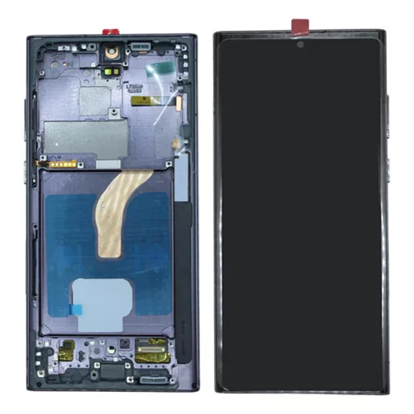 pantalla-completa-samsung-s-s22-ultra-compatible-negro-con-marco-sk-oled