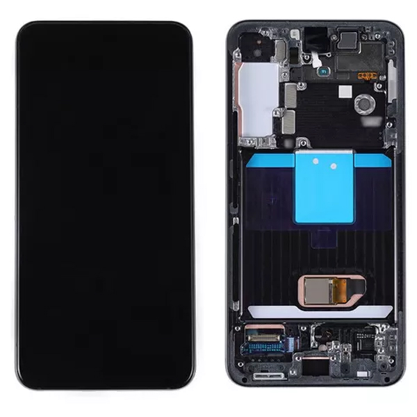 pantalla-completa-samsung-s-s22-compatible-negro-con-marco-oem