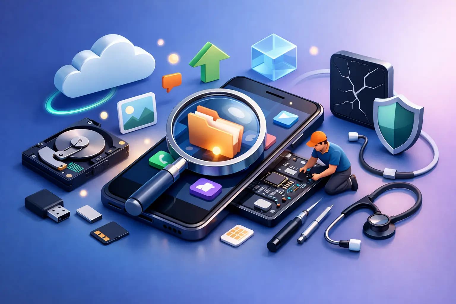 Cómo recuperar datos del celular sin empeorarlo
