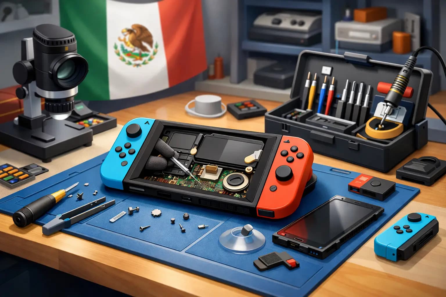 Reparación de Nintendo Switch México fiable