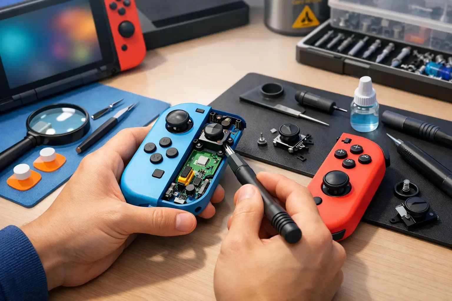 Cómo reparar Joy-Con con drift sin arriesgarlo