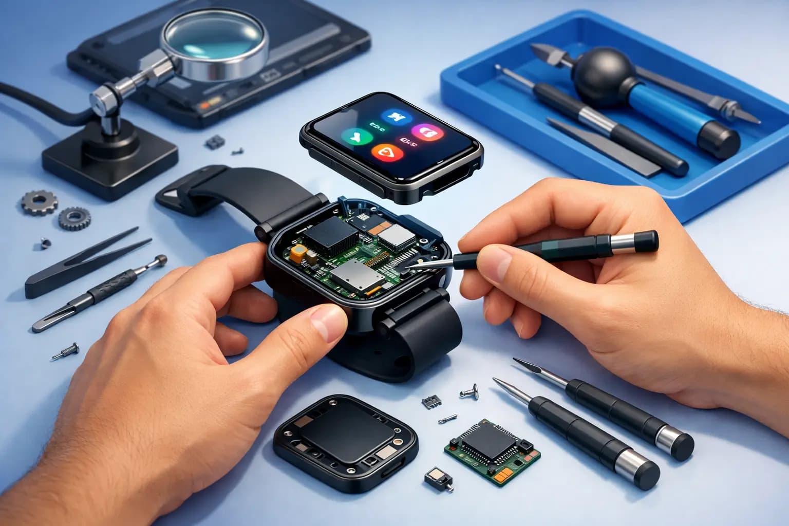 ¿Se puede reparar un smartwatch?