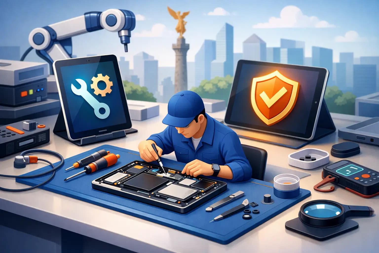 Servicio técnico tablets CDMX con garantía